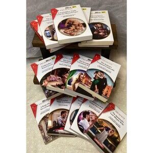 Harlequin Presents Romance Books 15 PB Larger Print Summer Reading Most Unread